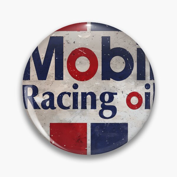 Item preview, Mobil Racing Oil Vintage Sign designed and sold by BRANDDANIELS.