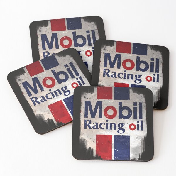 Item preview, Mobil Racing Oil Vintage Sign designed and sold by BRANDDANIELS.