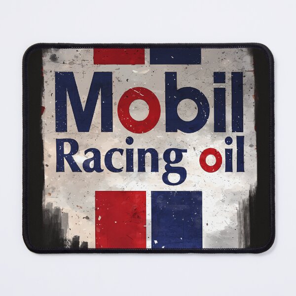 Item preview, Mobil Racing Oil Vintage Sign designed and sold by BRANDDANIELS.