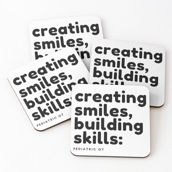 Item preview, Pediatric OT: creating smiles, building skills designed and sold by FluxAuraTees.