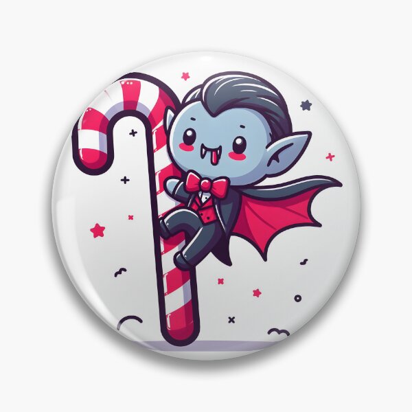 Item preview, Kawaii Whimsical Vampire With Bowtie designed and sold by CanvasCutie.