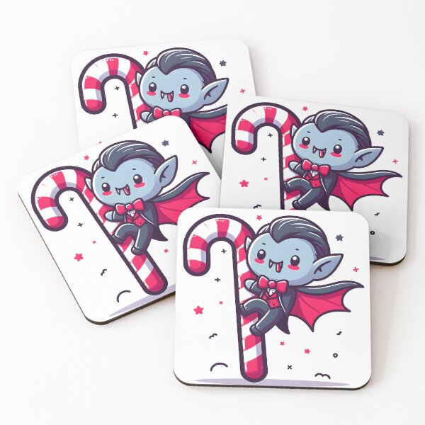 Item preview, Kawaii Whimsical Vampire With Bowtie designed and sold by CanvasCutie.