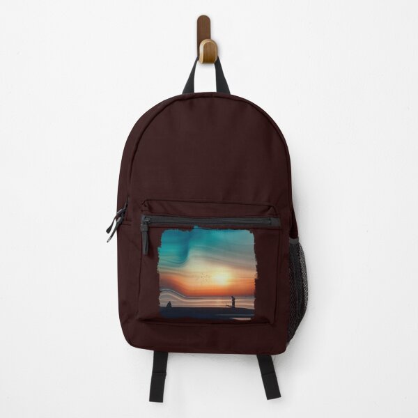 Item preview, Ocean Dawn - Abstract Beach Scene At Sunrise designed and sold by Dyrk Wyst Redbubble Shop.