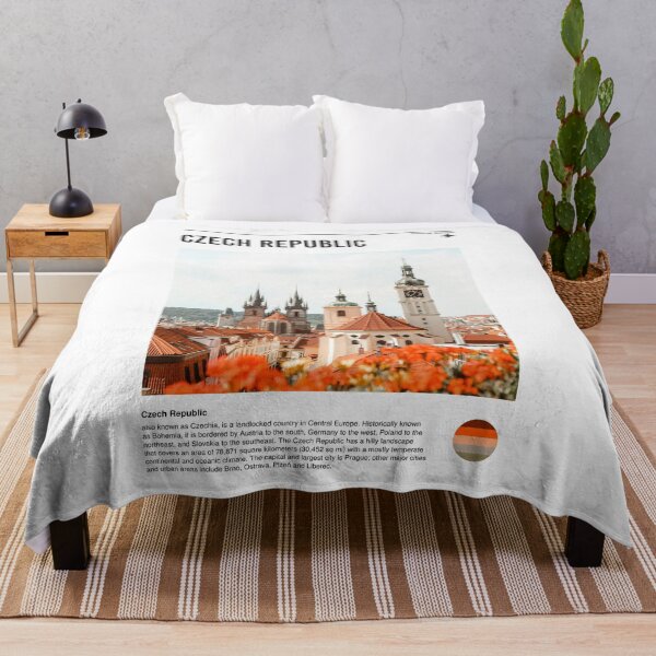 Item preview, Visit Czech Republic (minimal travel poster) designed and sold by RabbitK.