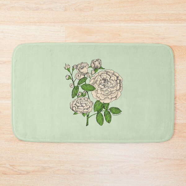 Item preview, Cream Rosette Rose Bloom Full 26-40 Petals In 3+ Rows designed and sold by Rachael Taylor.