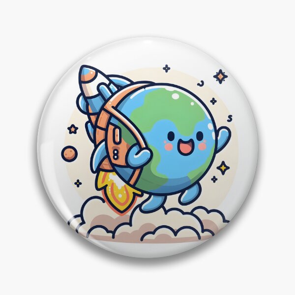 Item preview, Kawaii Planet: A Rocket Backpack designed and sold by CanvasCutie.