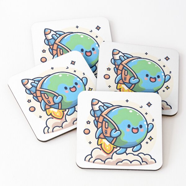 Item preview, Kawaii Planet: A Rocket Backpack designed and sold by CanvasCutie.