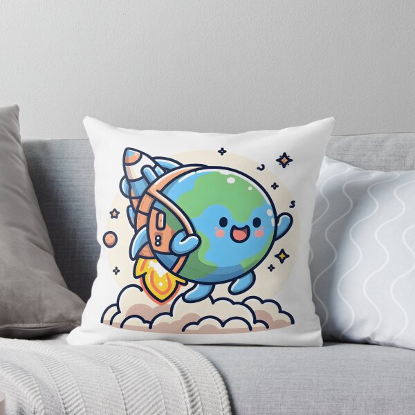 Item preview, Kawaii Planet: A Rocket Backpack designed and sold by CanvasCutie.