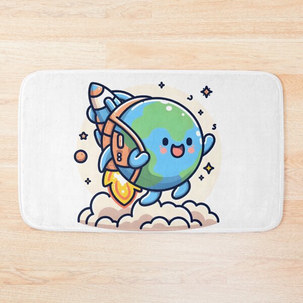 Item preview, Kawaii Planet: A Rocket Backpack designed and sold by CanvasCutie.