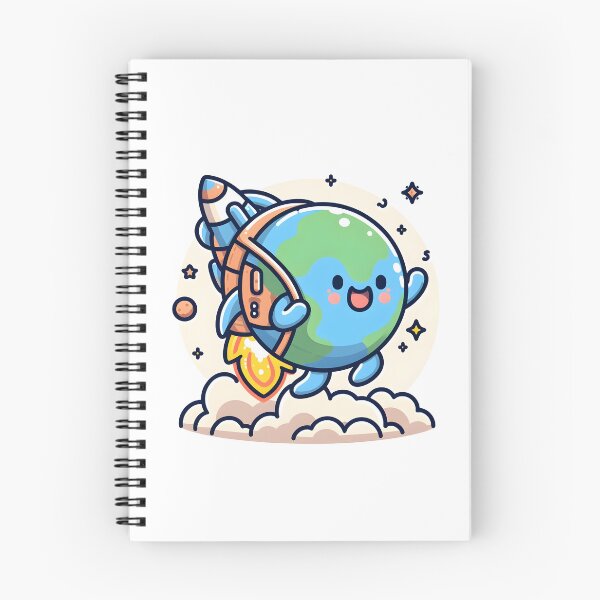 Item preview, Kawaii Planet: A Rocket Backpack designed and sold by CanvasCutie.