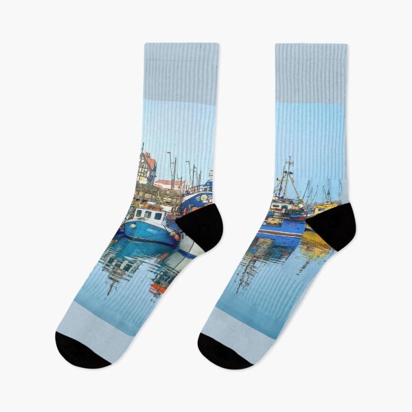 Item preview, Scarborough Harbour  designed and sold by Alisonchambers2.