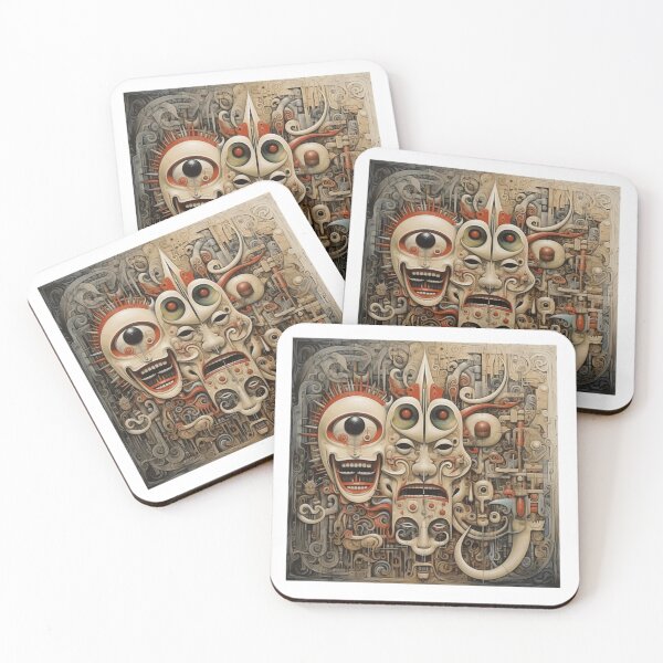 Item preview, Abstract Face  Pop Up   designed and sold by ShanonnBode.