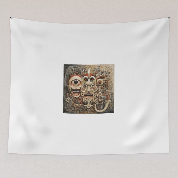 Item preview, Abstract Face  Pop Up   designed and sold by ShanonnBode.