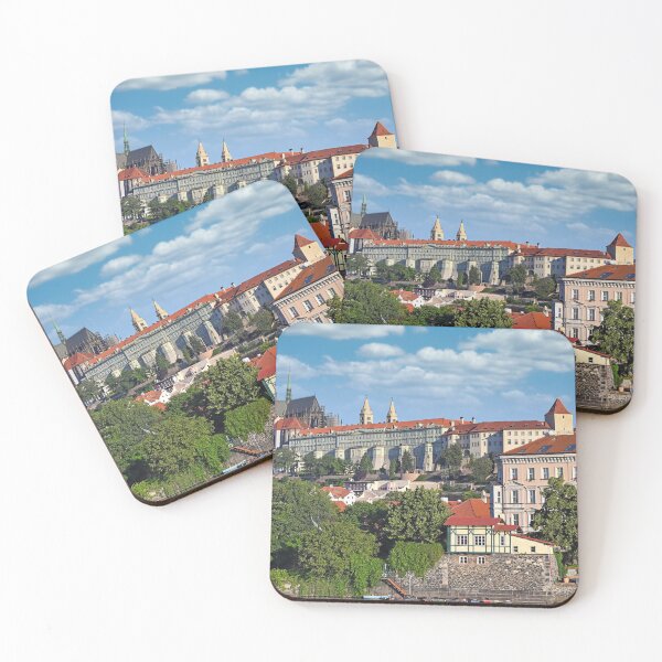 Item preview, View from the bank of the Vltava river to the Prague castle and old town designed and sold by goceris.