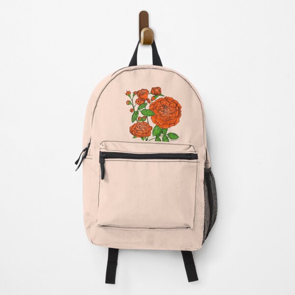 Item preview, Orange Rosette Rose Bloom Full 26-40 Petals In 3+ Rows designed and sold by Rachael Taylor.