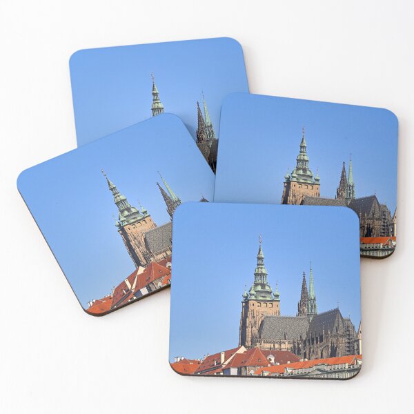 Item preview, Famous Prague Castle and old buildings cityscape Czech republic designed and sold by goceris.