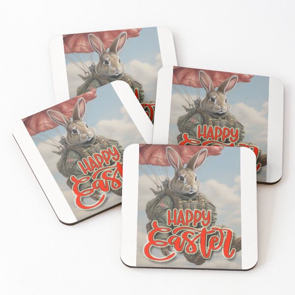 Item preview, Happy Easter; Paratrooper;  designed and sold by StickerApe.
