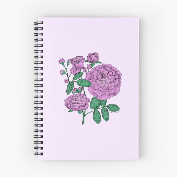 Item preview, Purple Rosette Rose Bloom Full 26-40 Petals In 3+ Rows designed and sold by Rachael Taylor.