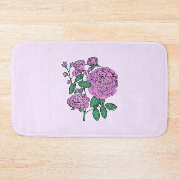Item preview, Purple Rosette Rose Bloom Full 26-40 Petals In 3+ Rows designed and sold by Rachael Taylor.