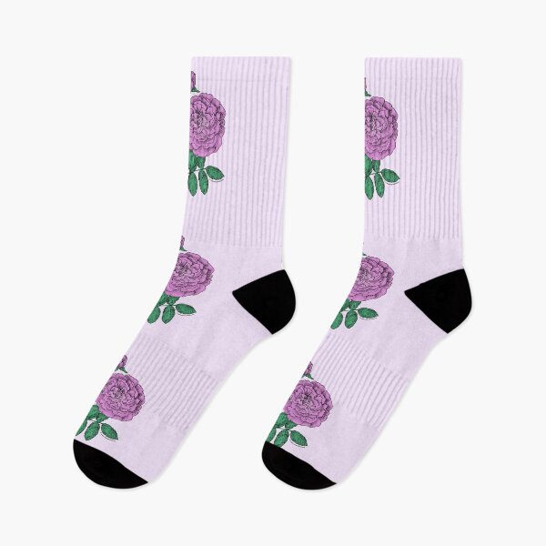 Item preview, Purple Rosette Rose Bloom Full 26-40 Petals In 3+ Rows designed and sold by Rachael Taylor.