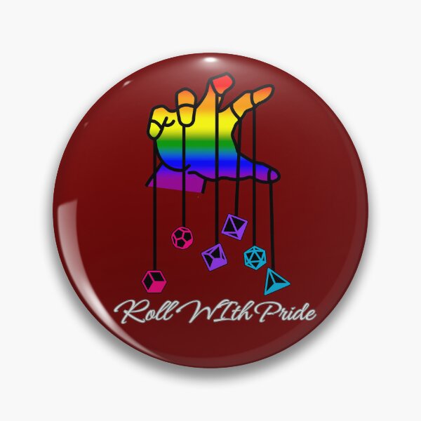 Item preview, Androgynous DND Rainbow Pride Flag, Androgynous Roll With Pride Design, Dungeon Master designed and sold by Travelslightly.