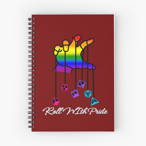 Item preview, Androgynous DND Rainbow Pride Flag, Androgynous Roll With Pride Design, Dungeon Master designed and sold by Travelslightly.