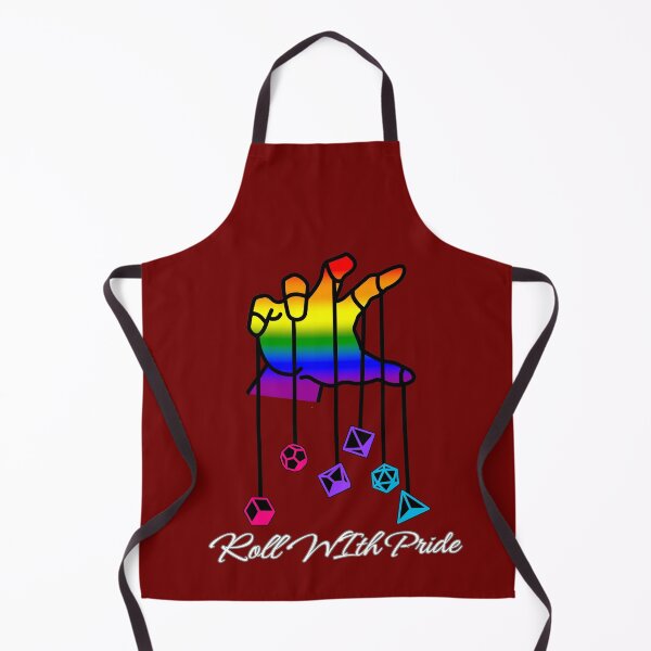 Item preview, Androgynous DND Rainbow Pride Flag, Androgynous Roll With Pride Design, Dungeon Master designed and sold by Travelslightly.