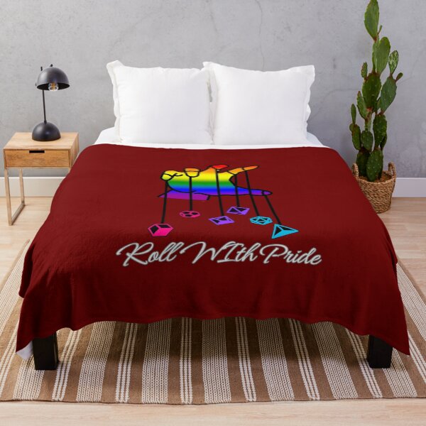 Item preview, Androgynous DND Rainbow Pride Flag, Androgynous Roll With Pride Design, Dungeon Master designed and sold by Travelslightly.