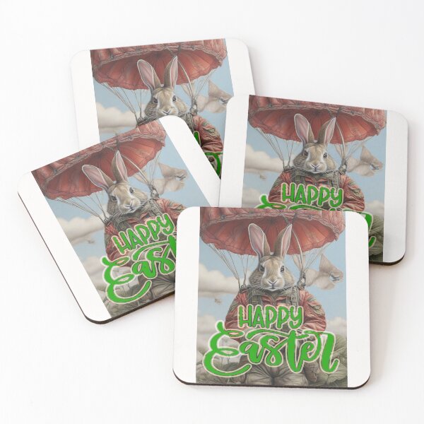 Item preview, Happy Easter; Paratrooper;  designed and sold by StickerApe.