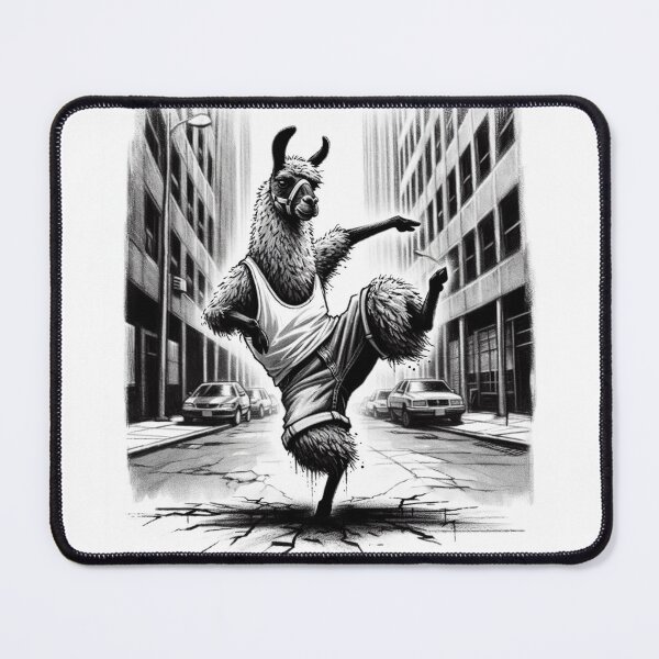 Item preview, Street Dancing Llama designed and sold by Catherine Harrison.