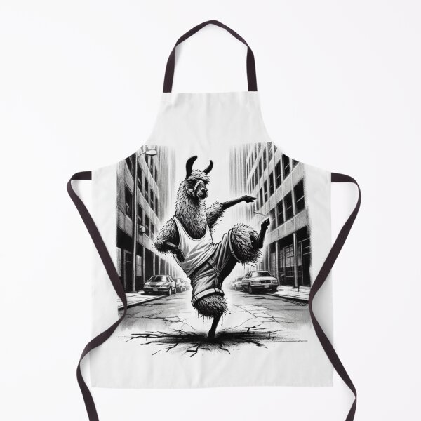 Item preview, Street Dancing Llama designed and sold by Catherine Harrison.