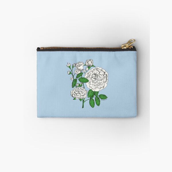 Item preview, White Rosette Rose Bloom Full 26-40 Petals In 3+ Rows designed and sold by Rachael Taylor.
