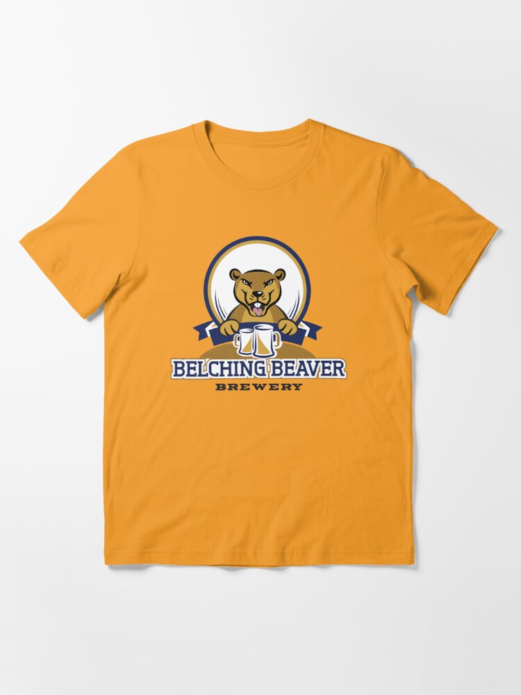 belching beaver t shirt