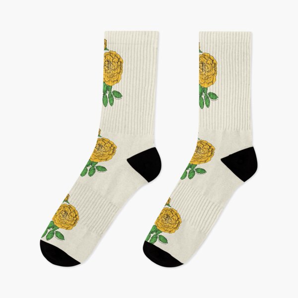 Item preview, Yellow Rosette Rose Bloom Full 26-40 Petals In 3+ Rows designed and sold by Rachael Taylor.