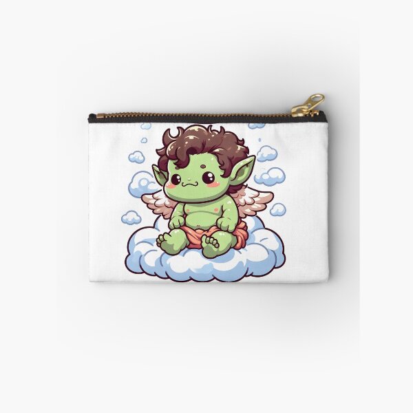 Item preview, Kawaii Cherubic Ogre With Angel Wings designed and sold by CanvasCutie.