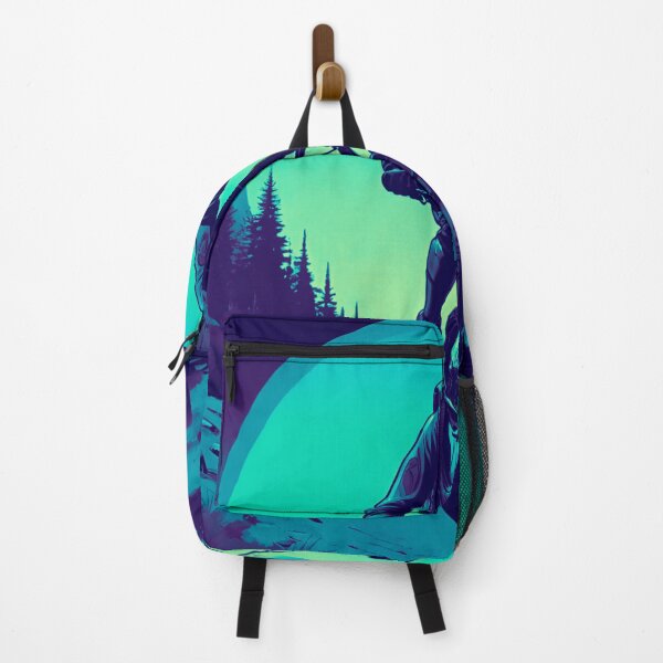 Item preview, Moonlit Ride: Mountain Biker under Moonlight designed and sold by GrizzlyCollective.