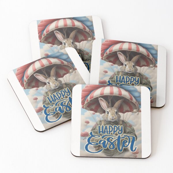 Item preview, Happy Easter; Paratrooper;  designed and sold by StickerApe.