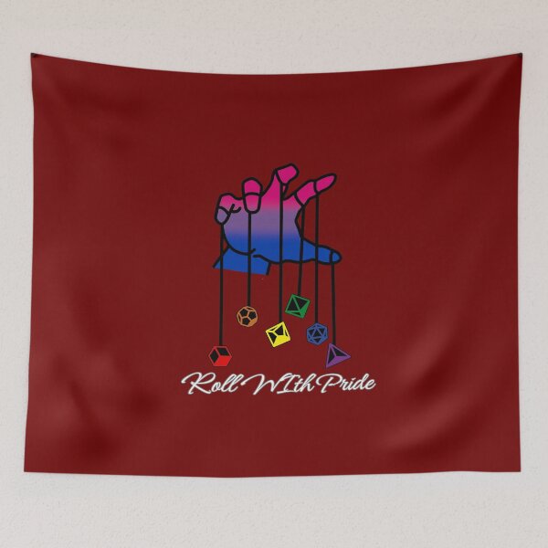 Item preview, Bisexual DND Rainbow Pride Flag, Bi Roll With Pride Design, Dungeon Master designed and sold by Travelslightly.