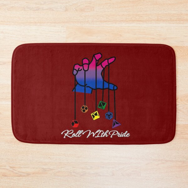 Item preview, Bisexual DND Rainbow Pride Flag, Bi Roll With Pride Design, Dungeon Master designed and sold by Travelslightly.