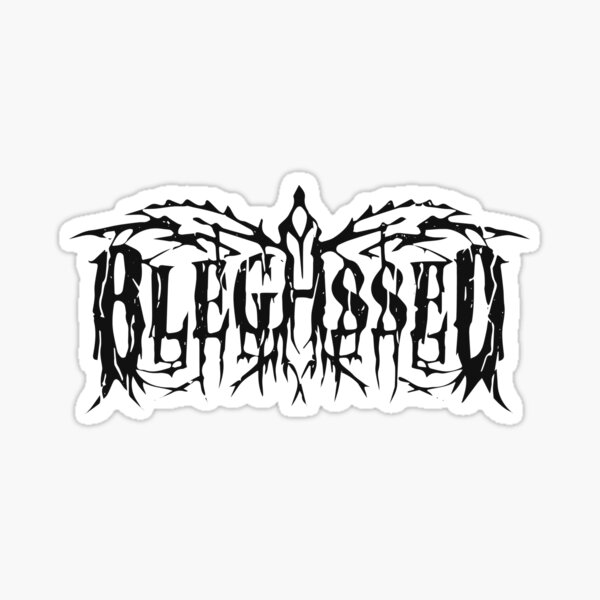 Item preview, Bleghssed | Deathcore Death Metal Funny Heavy Metal Metalcore designed and sold by uncommonoath.
