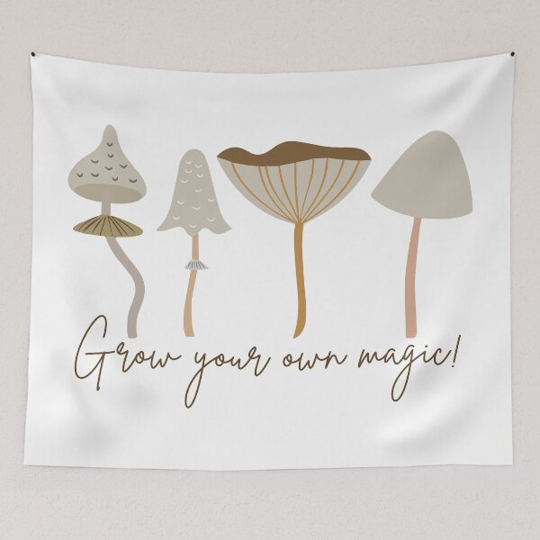 Item preview, Grow Your Own Magic! Pastel Mushrooms. designed and sold by Mia-Kara.
