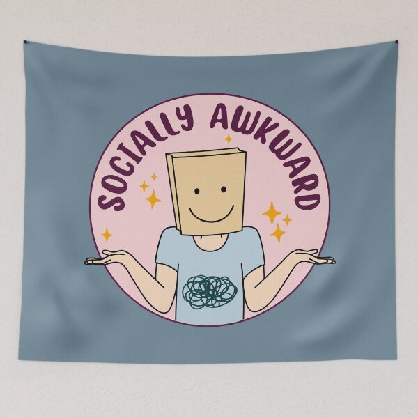 Item preview, Socially awkward designed and sold by Neadoodles.