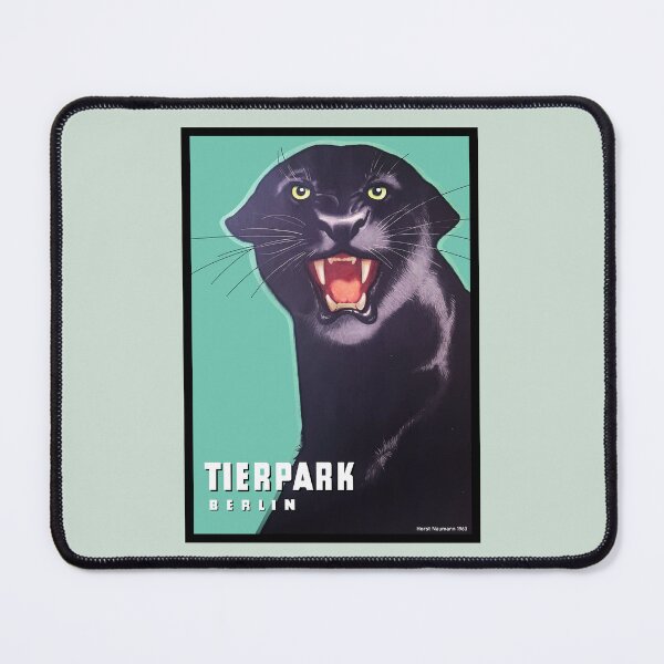 Item preview, Zoo Tierpark Berlin Black Panther Vintage designed and sold by PB Mary.
