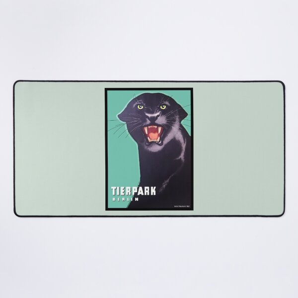 Item preview, Zoo Tierpark Berlin Black Panther Vintage designed and sold by PB Mary.