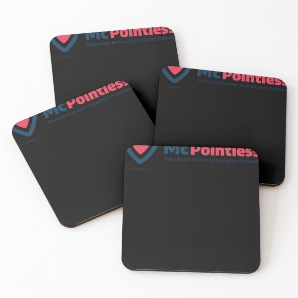 Item preview, Mcpointless Modern Antivirus Satire Company Logo designed and sold by LOGANAVIL6.