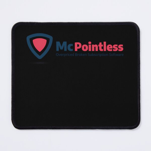 Item preview, Mcpointless Modern Antivirus Satire Company Logo designed and sold by LOGANAVIL6.