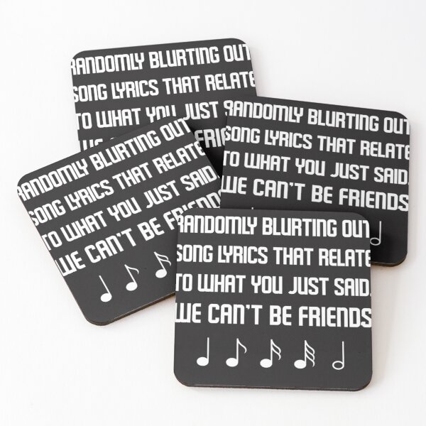 Item preview,  If You Can'T Handle Me Randomly Blurting Song Lyrics designed and sold by DanielPo1.