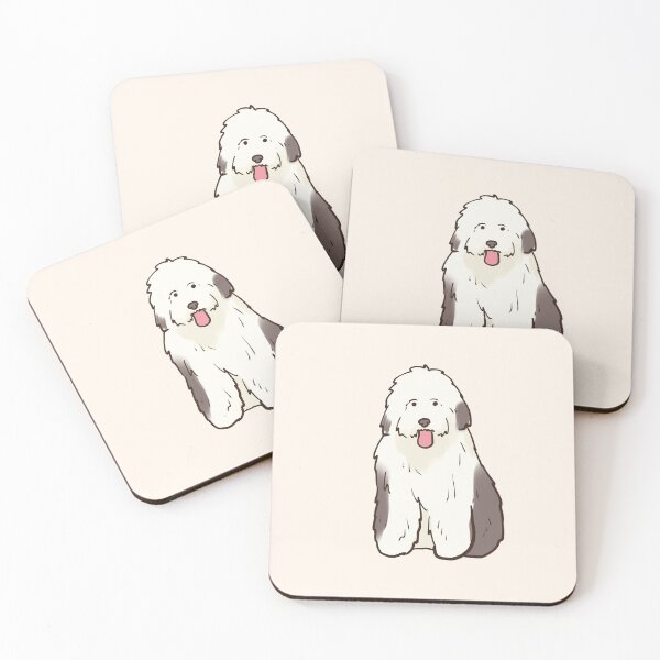 Item preview, Old english sheepdog illustration  designed and sold by Mayarart.