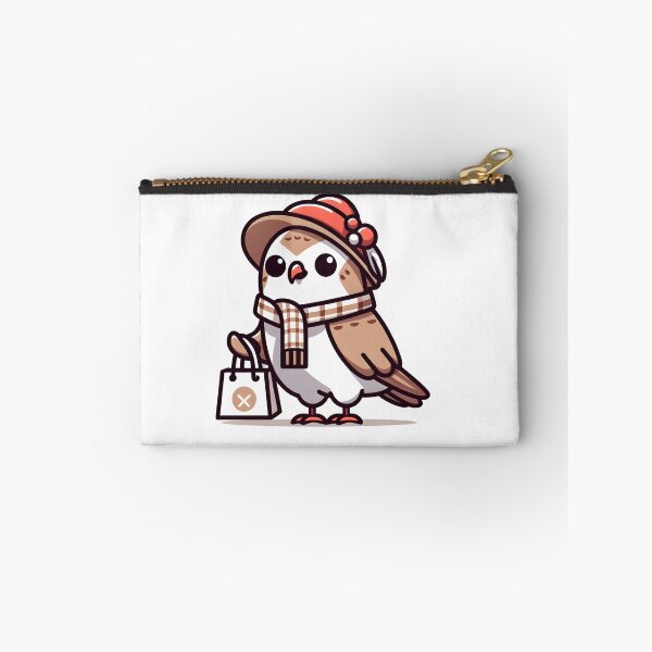 Item preview, Kawaii Falcon With Fashionable Hat designed and sold by CanvasCutie.