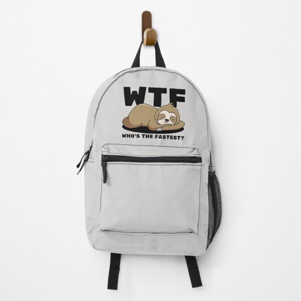 Item preview, WTF sloth taking a nap who's the fastest? designed and sold by portrait4you.